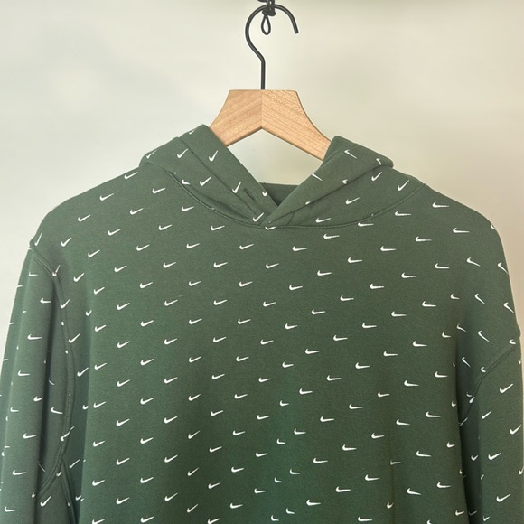 Nike Fleece Sweatshirt Hoodie Street-style Large - Picture 1 of 9